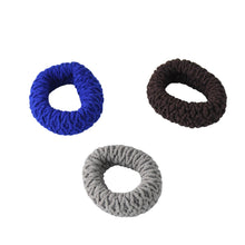 Tyre Shape Hair Rubber Bands Pack of 3 (Multicolour), Hair accessories