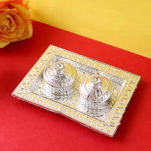 Tray Shape Special Puja Thali (1 Pc / Mix Design)