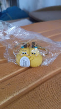 2-in-1 Cute Cartoon Couple Keychain