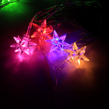 Multicolor Led Decorative String Light With Star-shaped Covers (8 Meter)