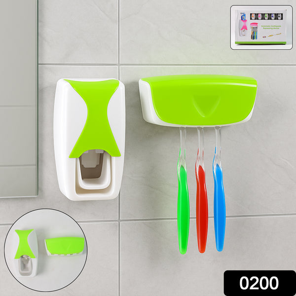 200 Toothpaste Dispenser  Tooth Brush With Toothbrush